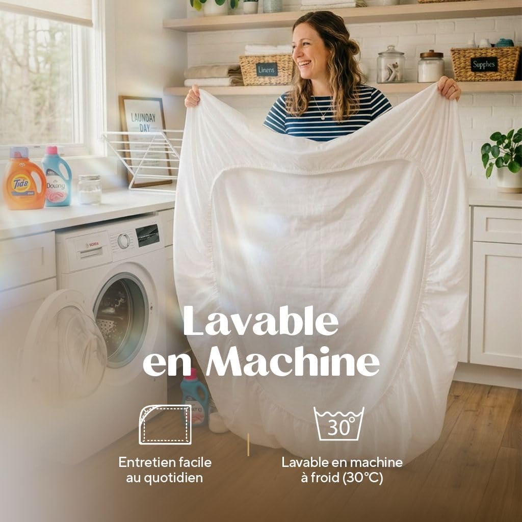 Protège-matelas imperméable silencieux Domeliss